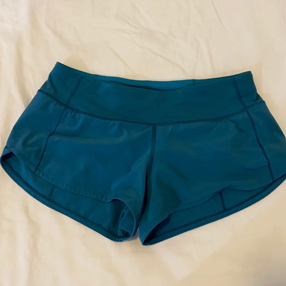 Lululemon speed up short mid rise 4” size 4